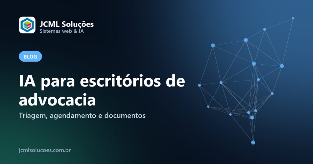 IA para escritórios de advocacia – JCML Soluções