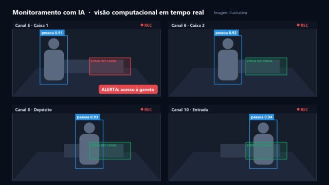 Monitoramento de Caixa com Inteligência Artificial